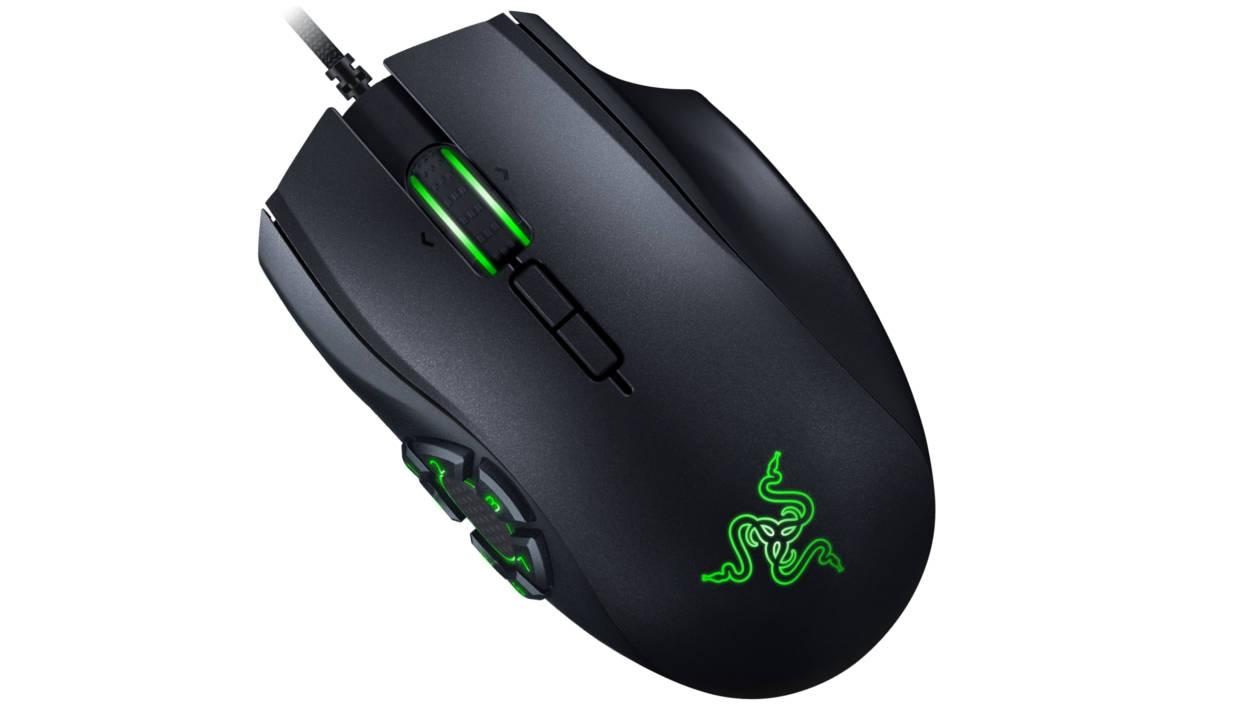 Razer Naga Hex v2 与 Microsoft Pro IntelliMouse 特别版