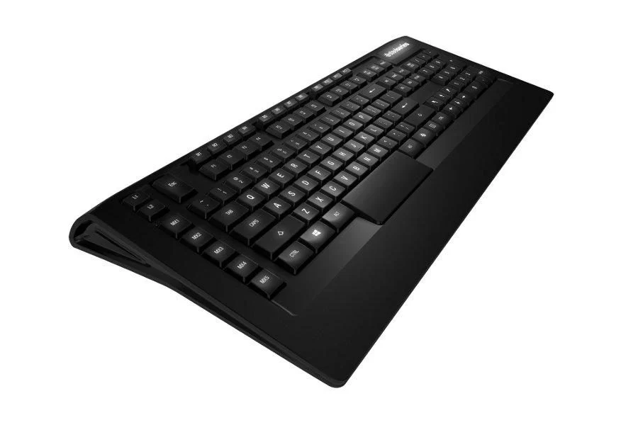 SteelSeries Apex [RAW] 对比 Logitech MX Keys（适用于 Mac）