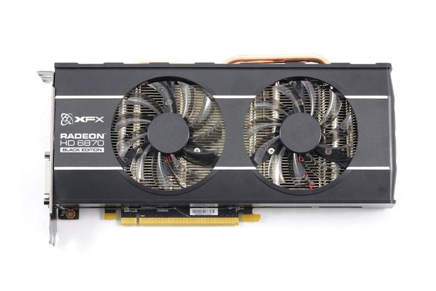 XFX Radeon HD 6870 黑色版比較 AMD Radeon RX 6800 XT