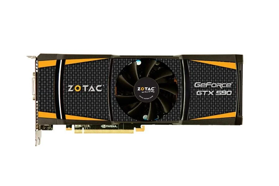 索泰 GeForce GTX 590 与 Nvidia GeForce RTX 3060 Ti