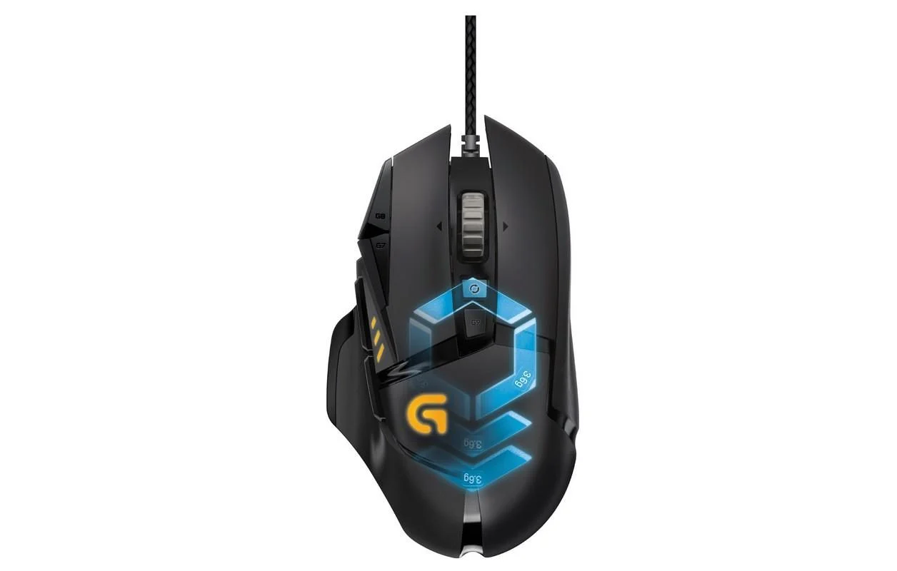 Logitech G502 Proteus Spectrum กับ Microsoft Pro IntelliMouse Special Edition