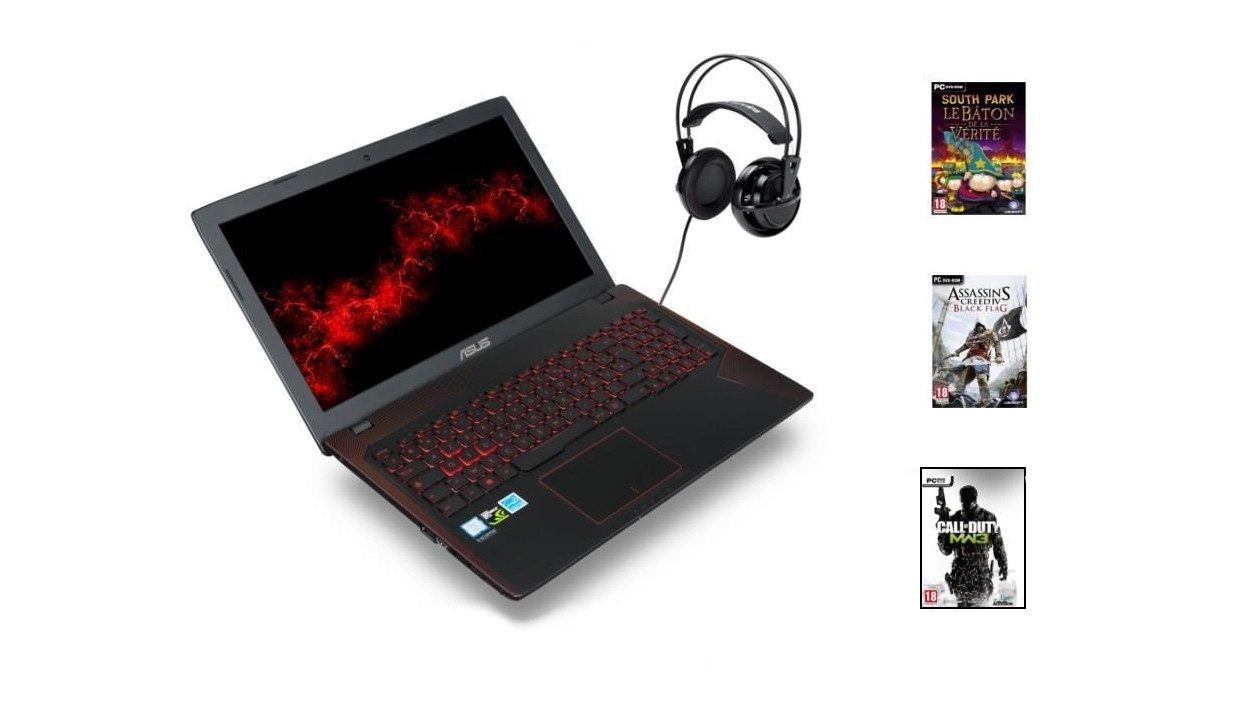 การขาย: แล็ปท็อป Asus, ชุดหูฟังสำหรับเล่นเกม และเกมสามเกมในราคาต่ำกว่า 700 ยูโร