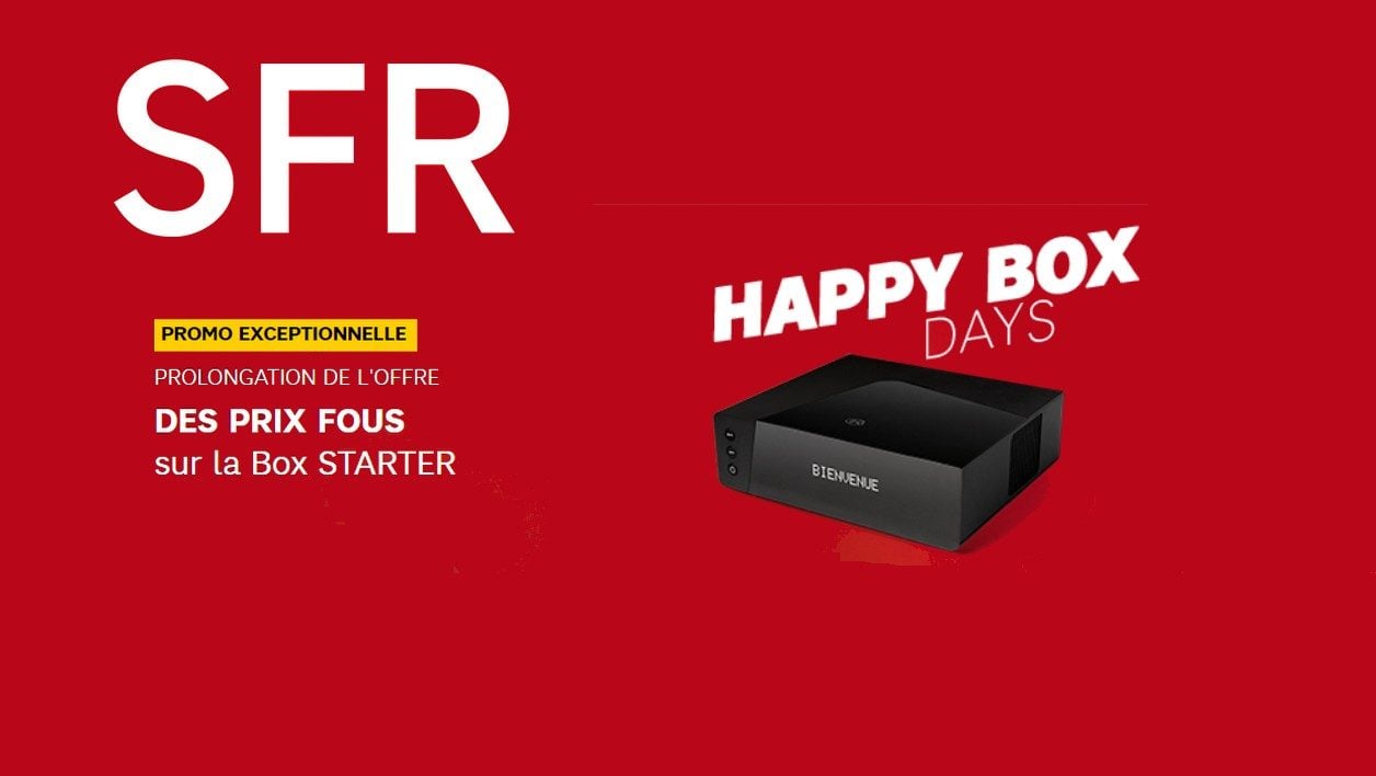 划算:SFR 將 Starter 盒子報價延長至每月 4.99 歐元