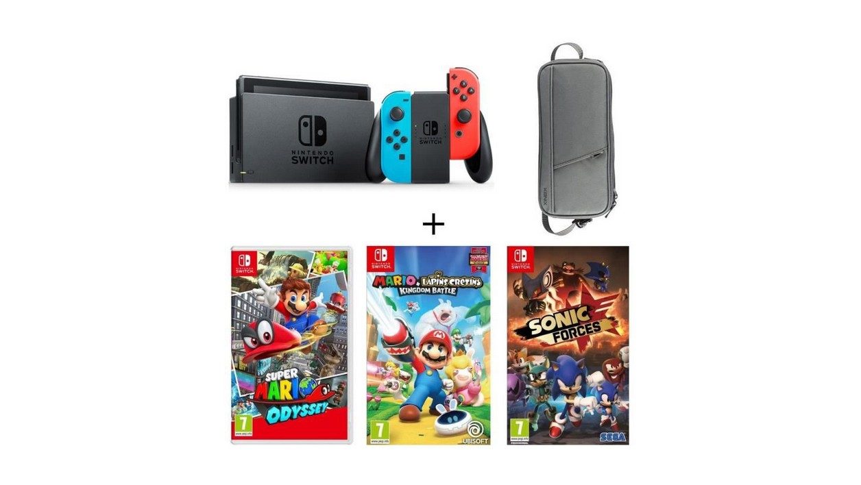 超值优惠：Switch、三款游戏和一个包，不到 400 欧元