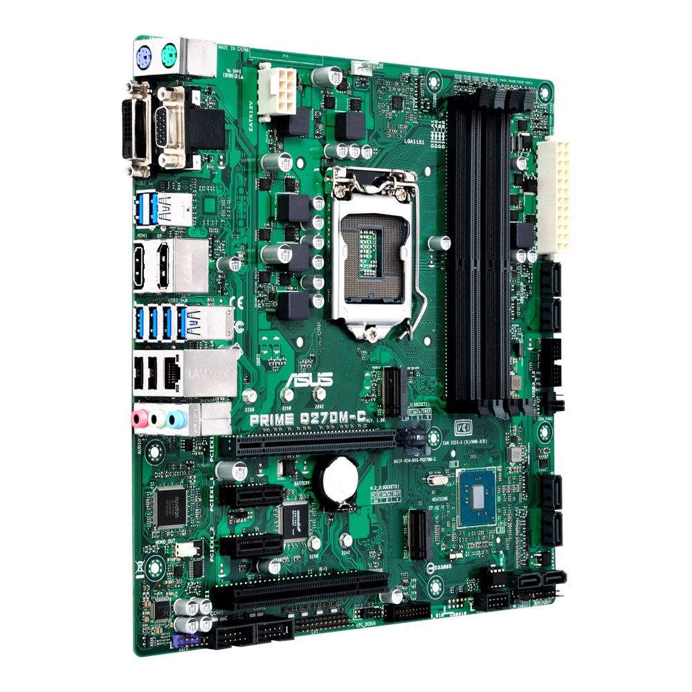 華碩 Prime Q270M-C 與技嘉 Z370 HD3-OP