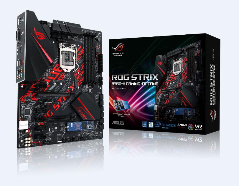 華碩 ROG STRIX B360-H GAMING 與華碩 ROG CROSSHAIR VII HERO（WI-FI）