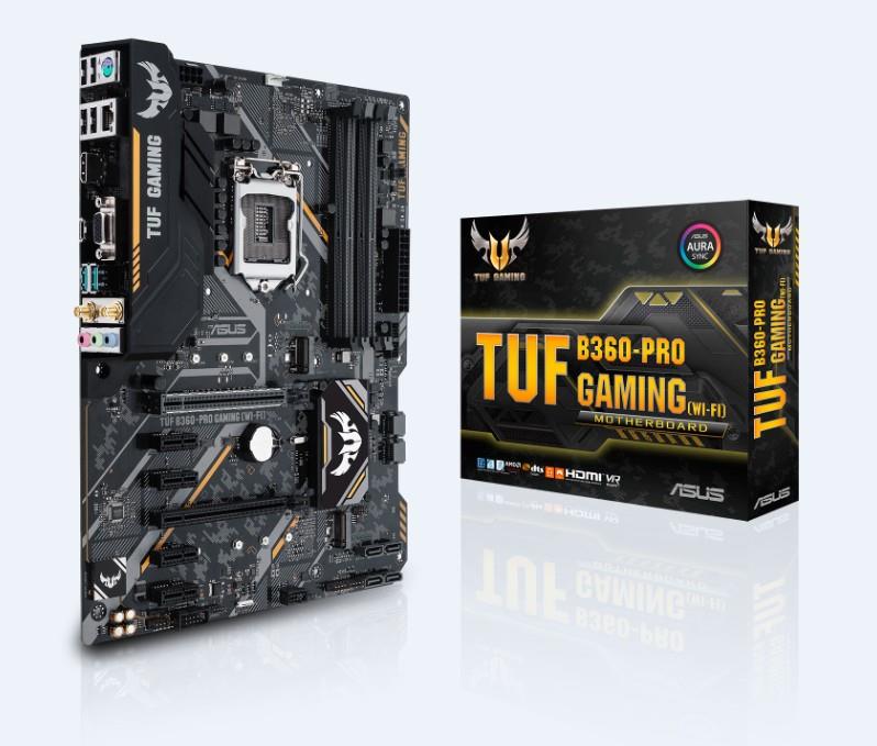 华硕 TUF B360-PRO GAMING（WI-FI）与华硕 TUF X470-PLUS GAMING