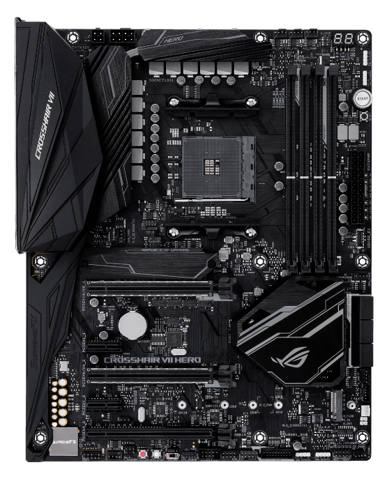 華碩 ROG Crosshair VII Hero 與華碩 Q170S1/CSM