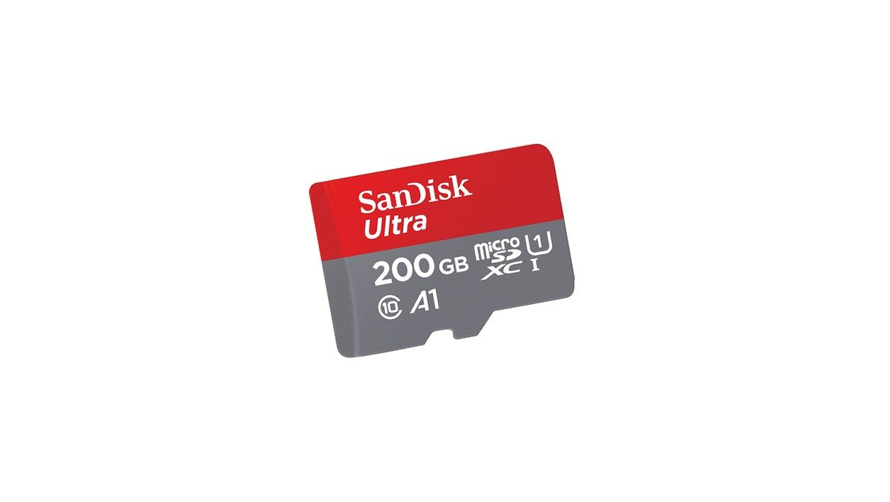 ข้อเสนอที่ดี: การ์ด Sandisk Ultra microSDXC ขนาด 200 GB ในราคาต่ำกว่า 52 ยูโร