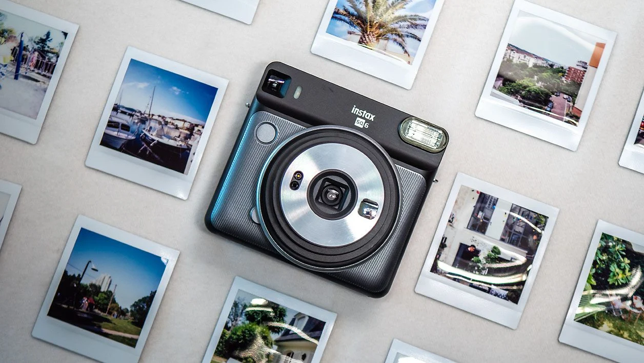 Fujifilm Instax Square SQ6 對比 Polaroid Originals OneStep 2