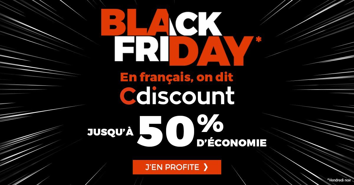 感謝 Cdiscount à Volonté，提前發現黑色星期五的最佳優惠