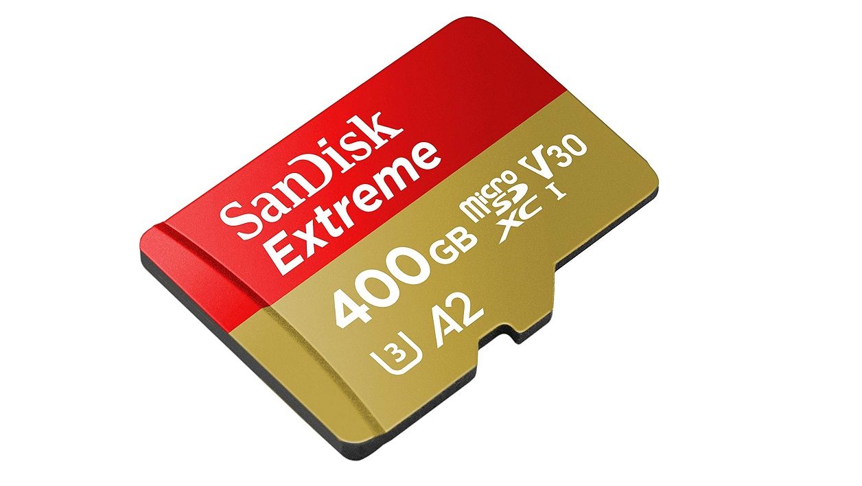 ข้อเสนอที่ดี: การ์ด microSD Sandisk Extreme ขนาด 400 GB ในราคาต่ำกว่า 146 ยูโร