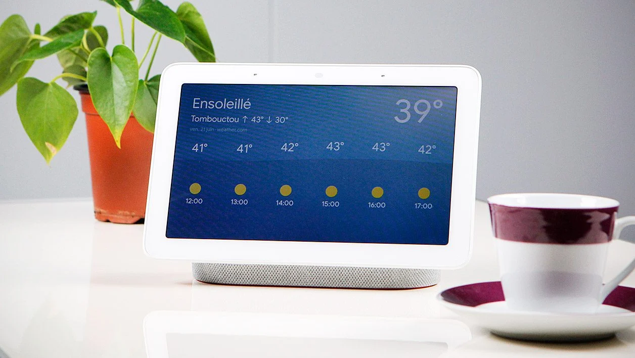 Google Nest Hub 與亞馬遜 Echo Show 10