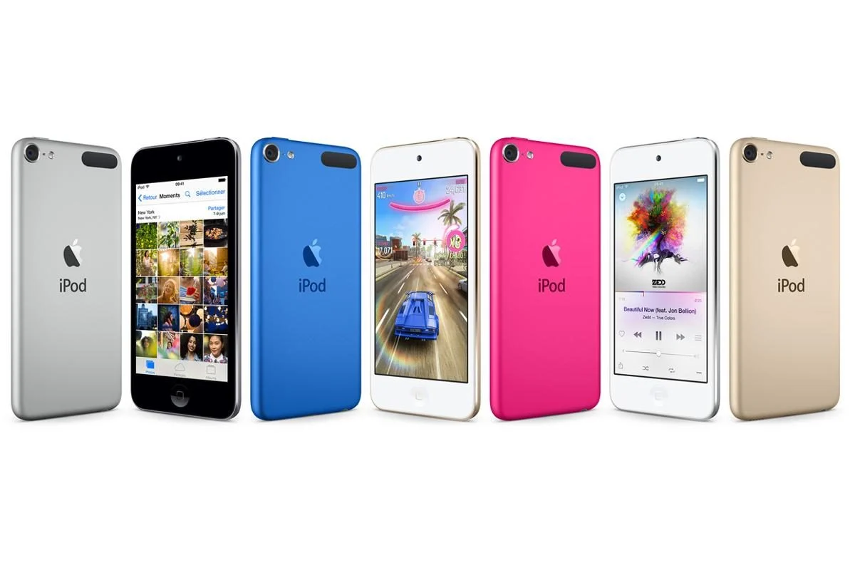 Apple iPod touch 128 Go 2015 对比索尼随身听 NW-WS413