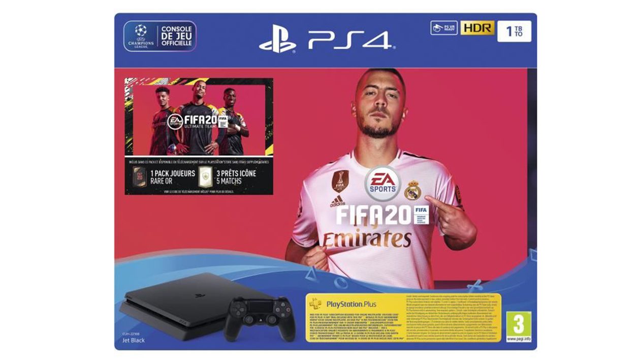 法國日：PS4 Slim 1TB 和 FIFA 20 遊戲機在 Cdiscount 售價 299.99 歐元