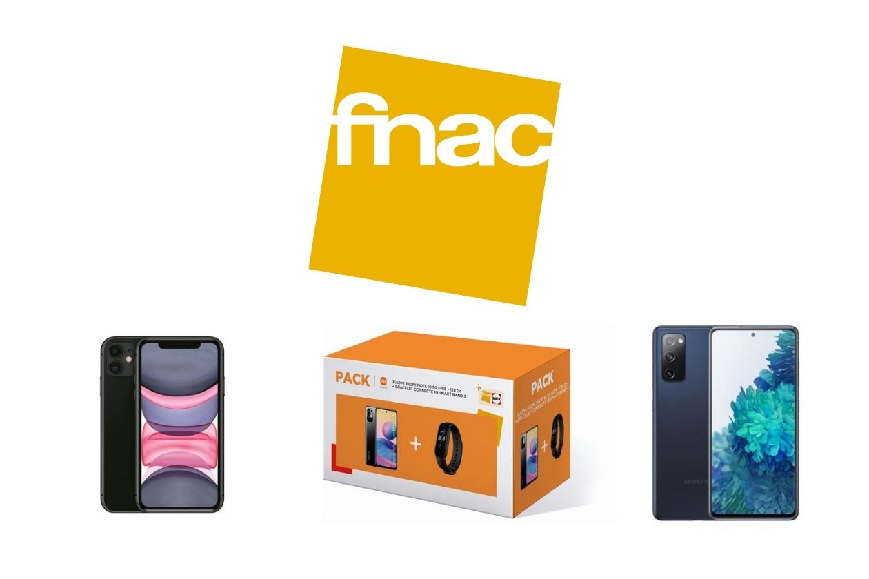 Fnac 为您在智能手机（小米、三星等）上每消费 100 欧元提供 10 欧元优惠