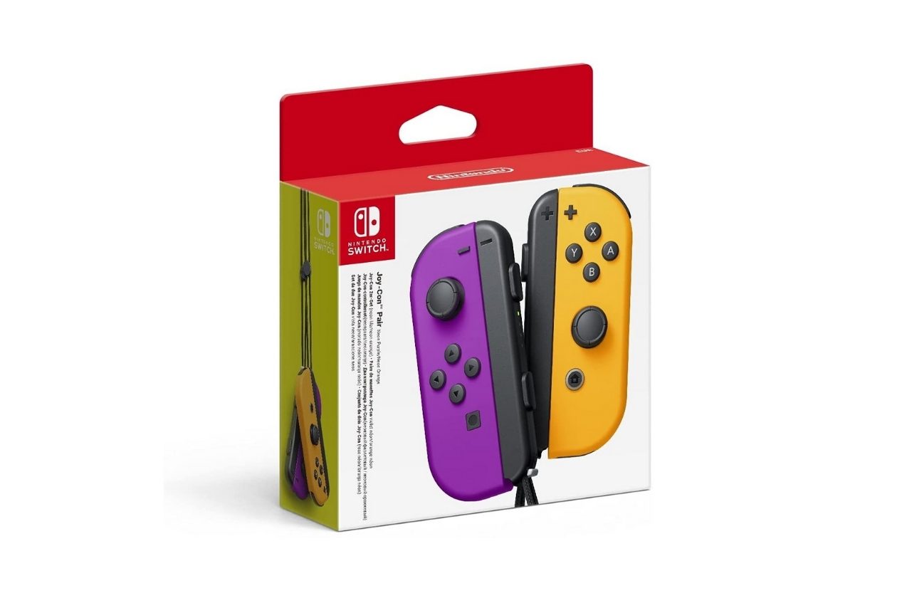 Nintendo Switch: คอนโทรลเลอร์ Joy-con สีม่วงและสีส้มมีราคาลดลงใน Amazon