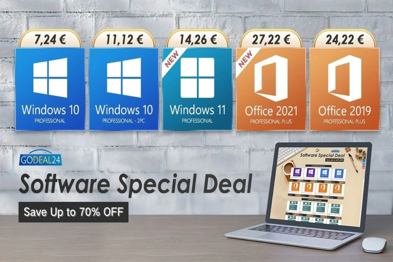 Godeal24：Windows 11 14 歐元，Microsoft Office 不到 14 歐元（限時）