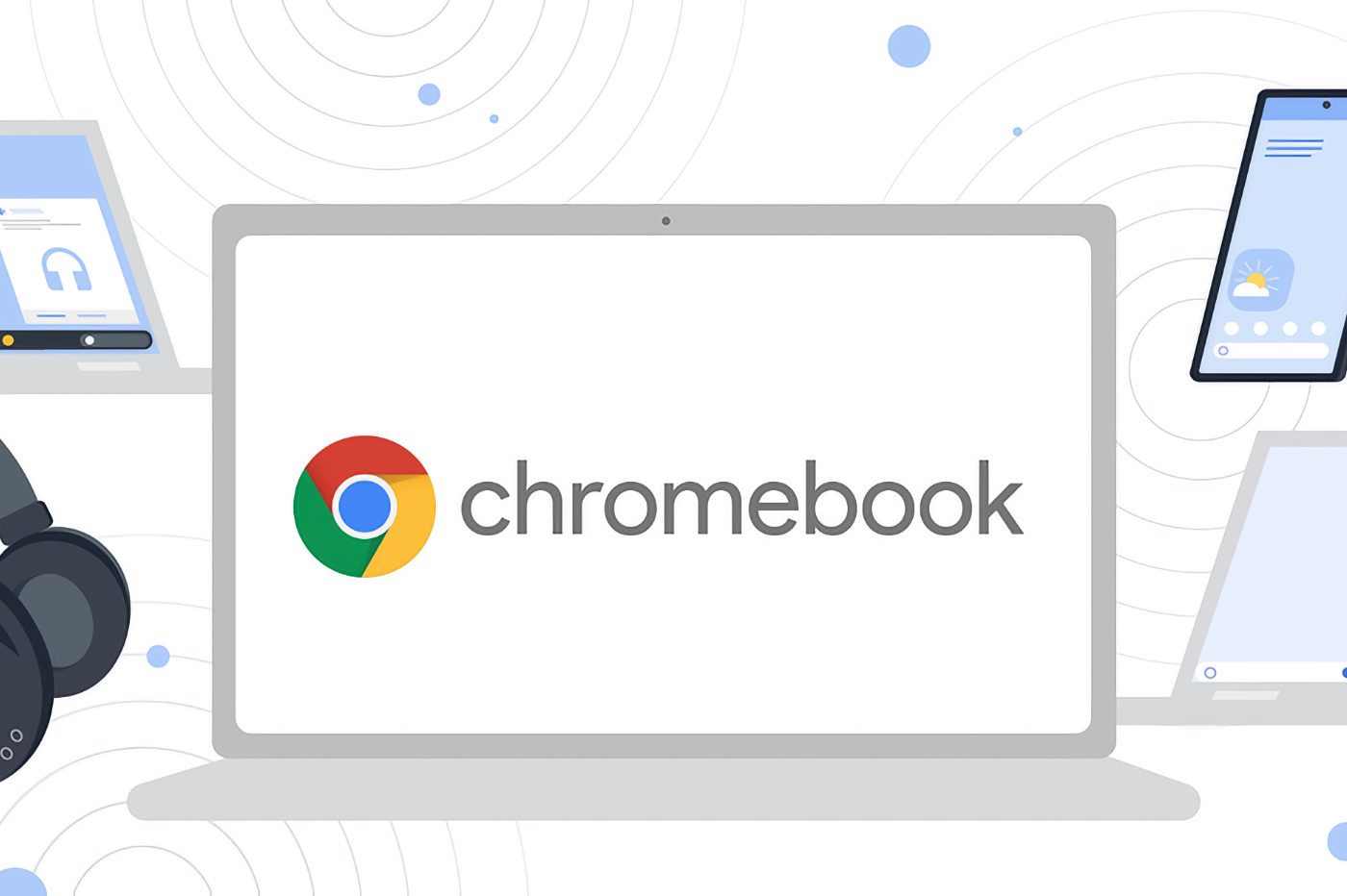 Google 让 Chromebook 更好地与其他设备配合使用