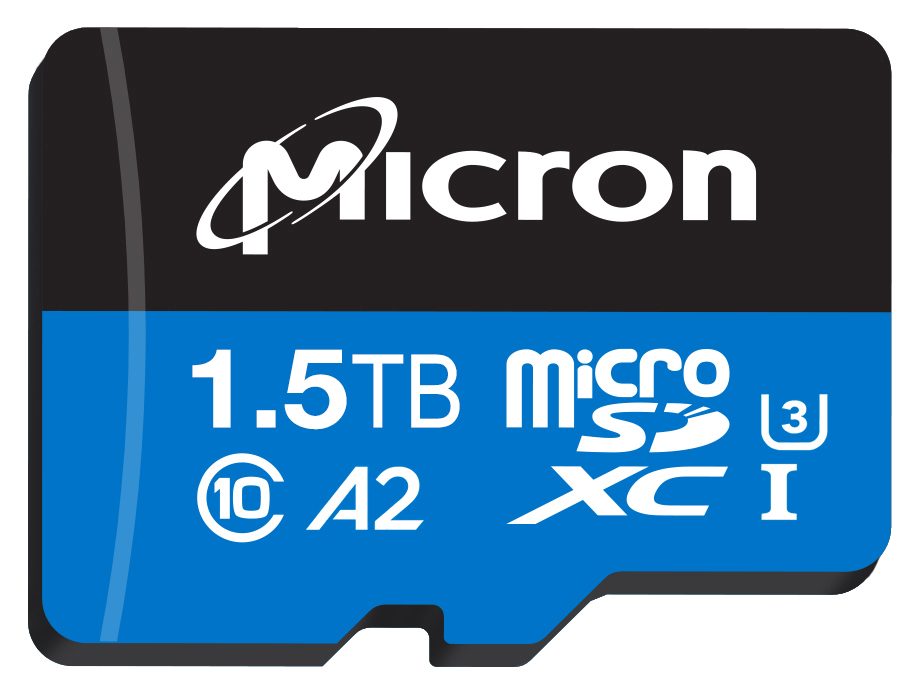 美光推出首款 1.5TB microSD 記憶卡，打破容量記錄