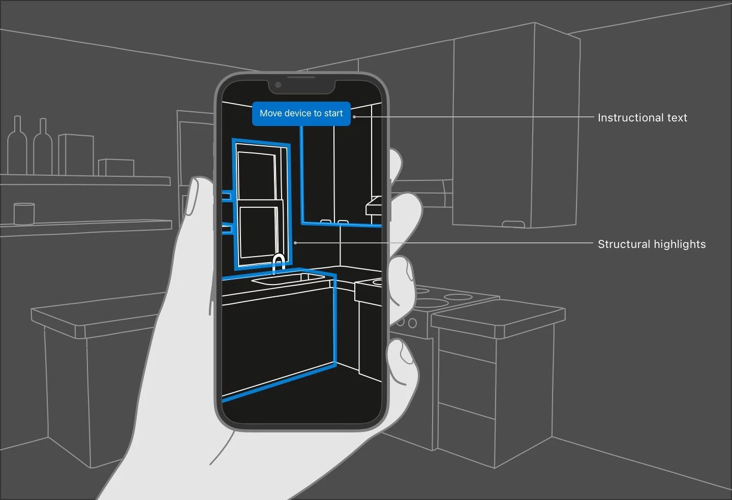 iOS 16 將允許您透過使用 iPhone 掃描來建立室內的 3D 平面圖