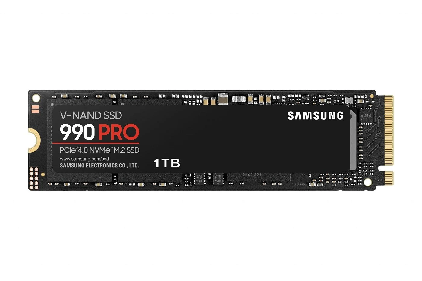 三星发布新款 SSD 990 PRO，速度创纪录 7450 MB/s