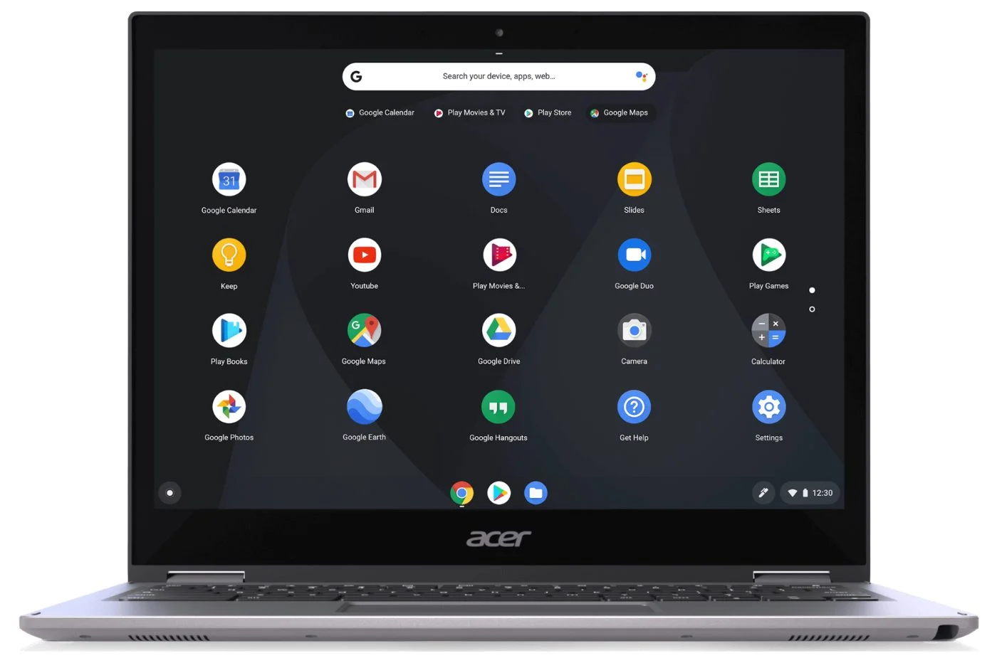 Chrome OS 107：儲存桌面、自動取景、重音字符，以下是所有新功能