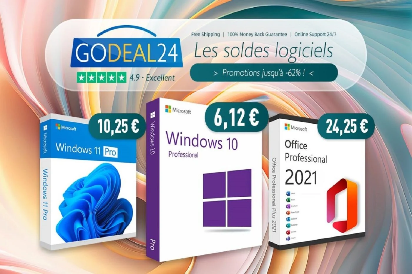 Godeal24 闪购：以便宜的价格享受 Microsoft Office 2021 Pro 和 Windows 10