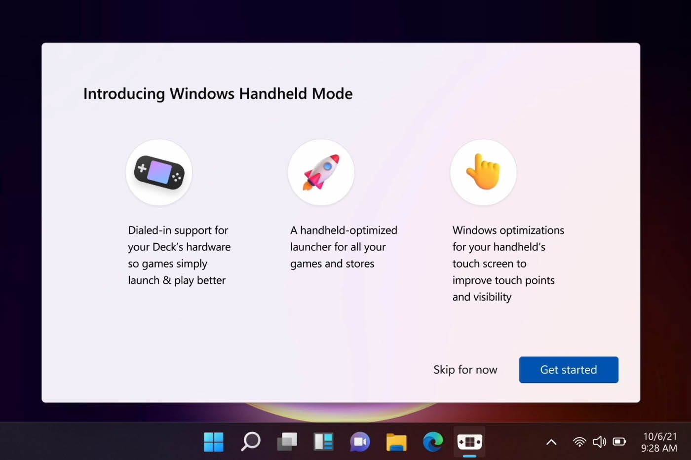 Steamdeck：微软想用Windows 11“便携式控制台”模式杀死SteamOS吗？