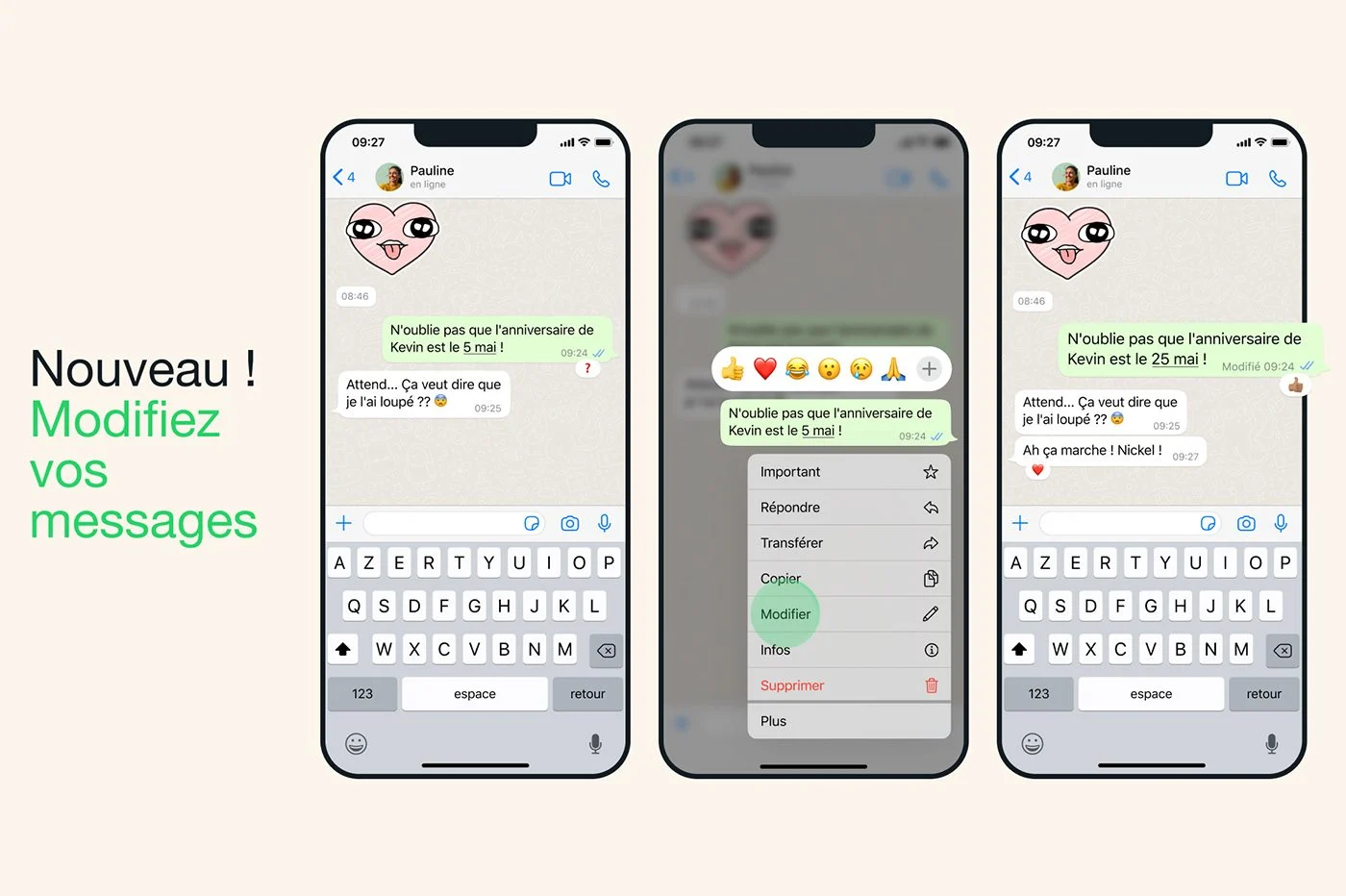 WhatsApp 從 iMessage 中汲取靈感，推出備受期待的新功能