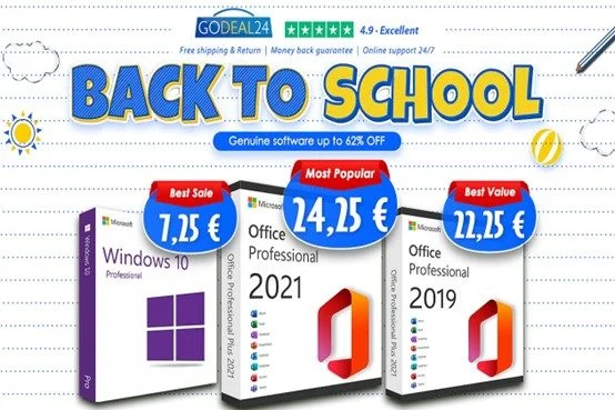 在 Godeal24 只需 13 歐元和 10 歐元即可購買 Microsoft Office 2021 和 Windows 11