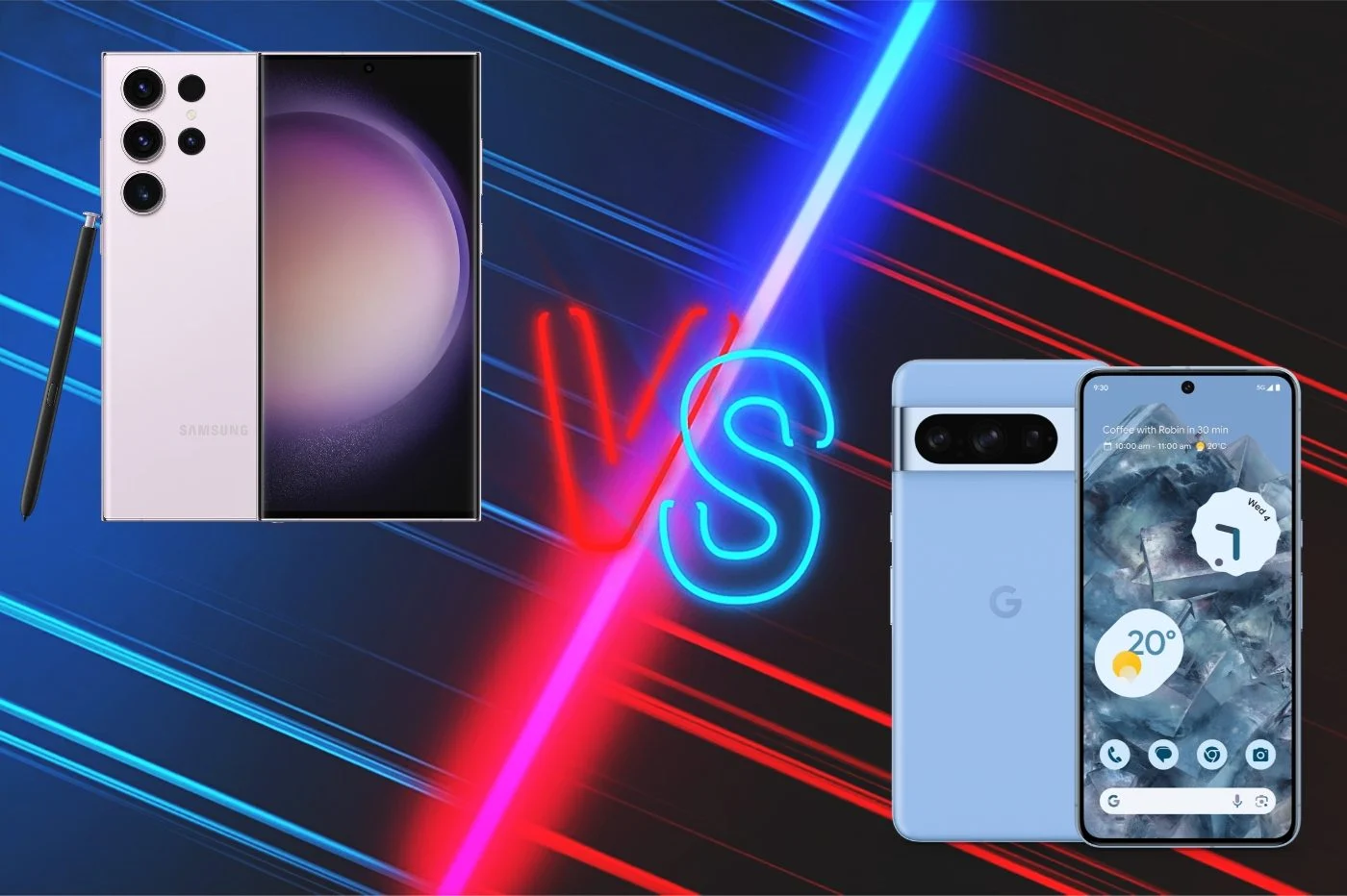 三星 Galaxy S23 Ultra VS Google Pixel 8 Pro：安卓巔峰對決！