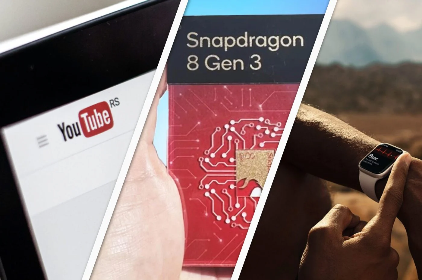 เช้าวันที่ 1 กันยายน: ปลดบล็อก YouTube, AI ในพื้นที่ของ Qualcomm และเซ็นเซอร์ Apple Watch ในอนาคต