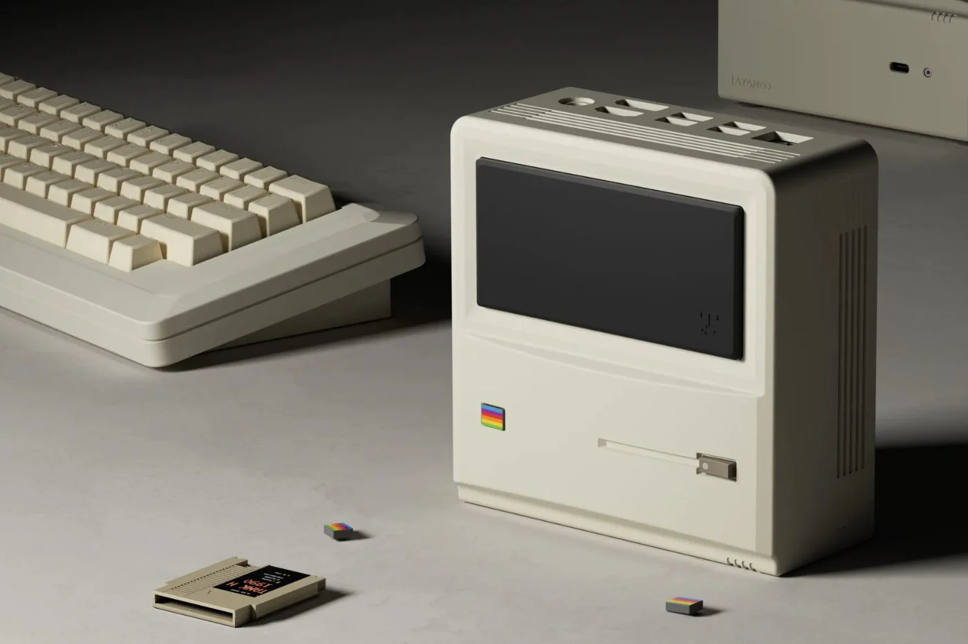 มินิพีซีที่ได้รับแรงบันดาลใจจาก Mac รุ่นปี 1984 สำหรับแฟนเกมแนวเรโทร