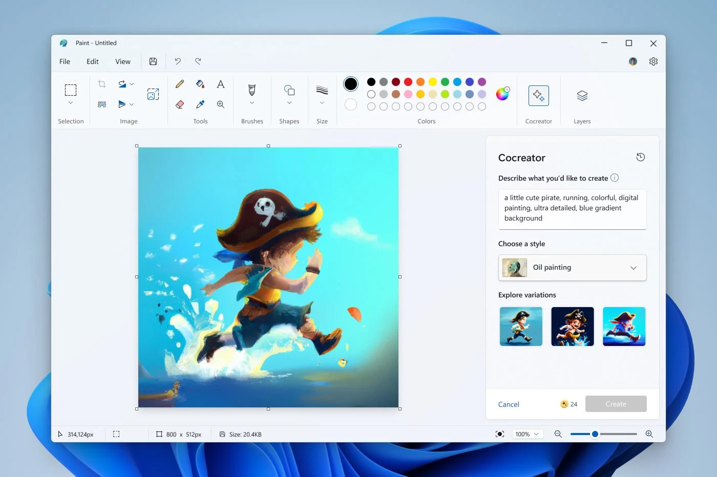 Windows 11: Microsoft ปรับปรุง Paint โดยใช้ AI อย่างไร