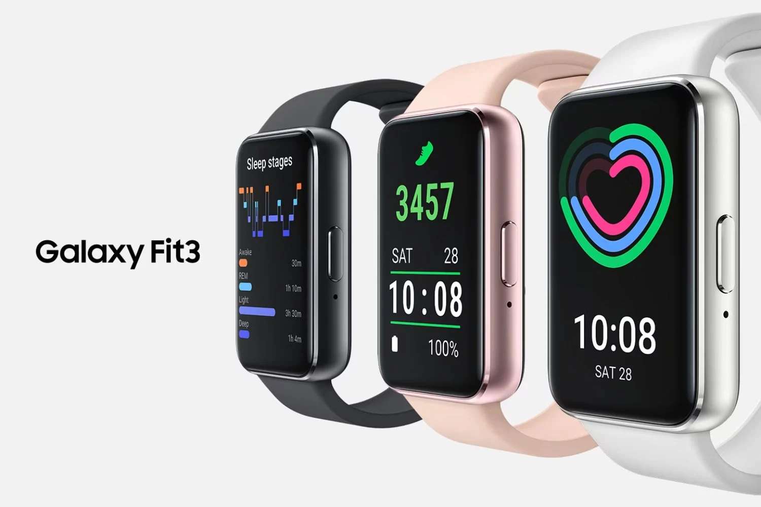 三星 Galaxy Fit 3 洩漏：與 Watch 6 和 Fit 2 相比的差異