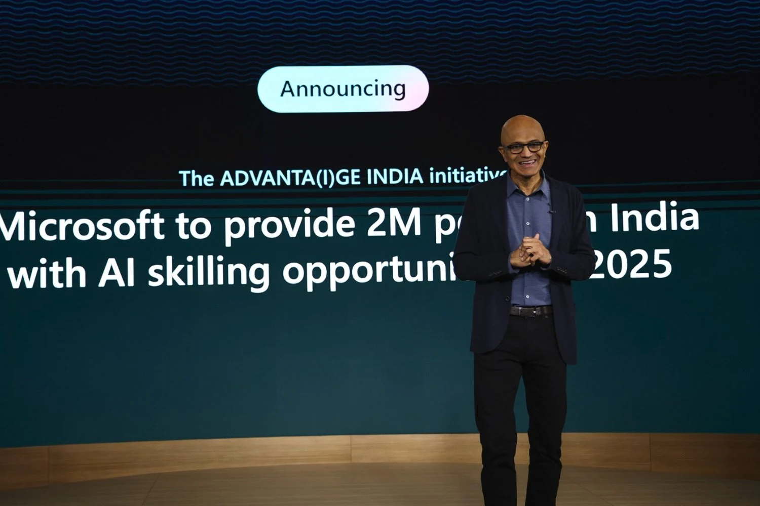 Satya Nadella (Microsoft) กล่าวสุนทรพจน์สำคัญเกี่ยวกับอินเดียและ AI