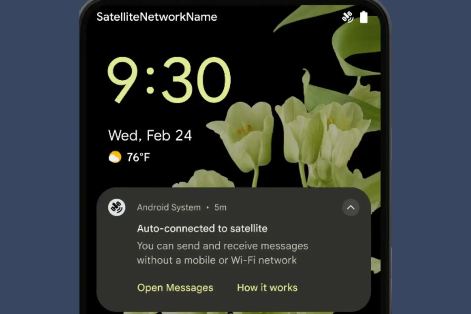 Android 15：Google Messages 将能够通过卫星向任何人发送短信