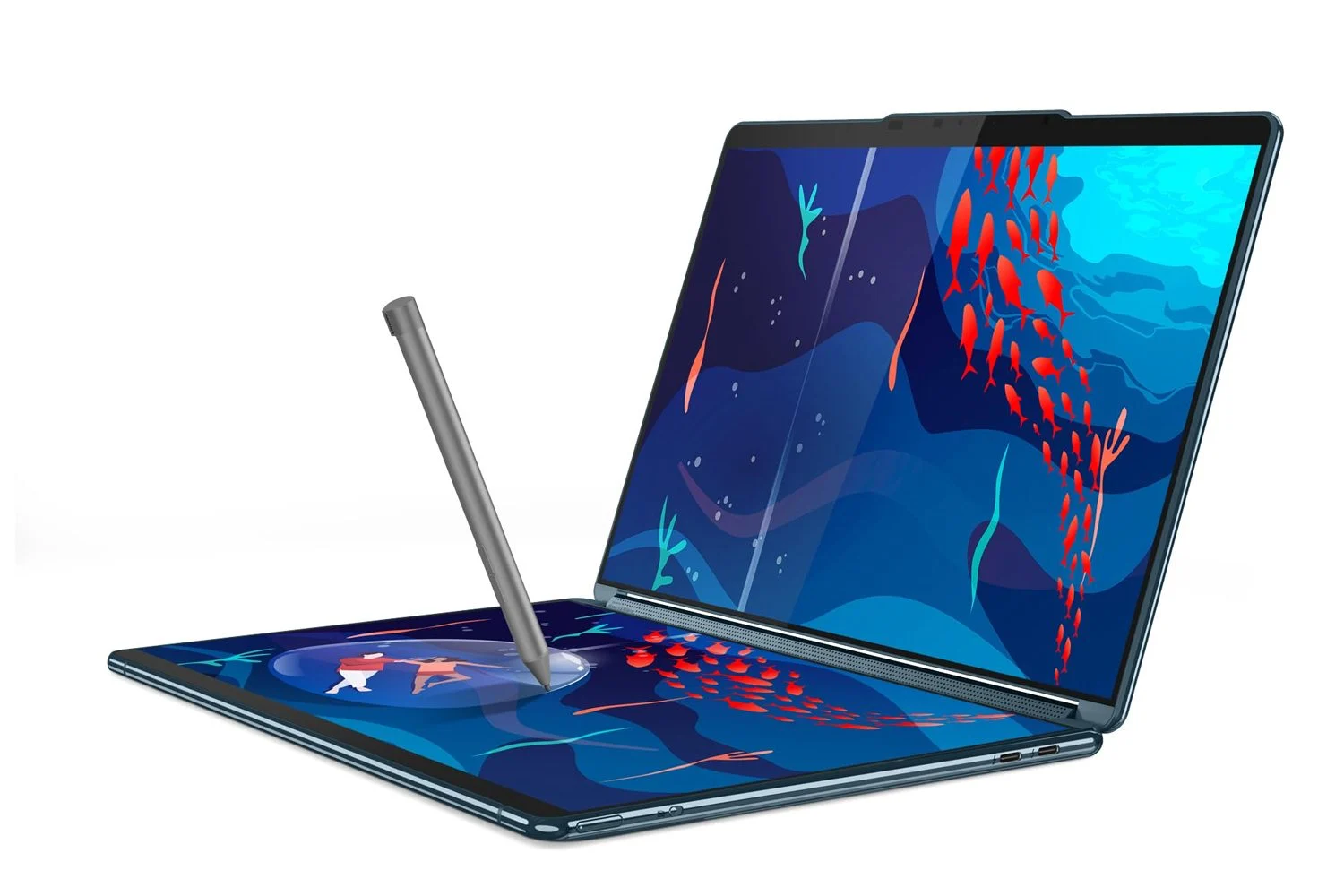 Lenovo ทุบราคา Yoga Book 9i แล็ปท็อปพีซีรุ่นล่าสุดที่มีหน้าจอ OLED คู่ (