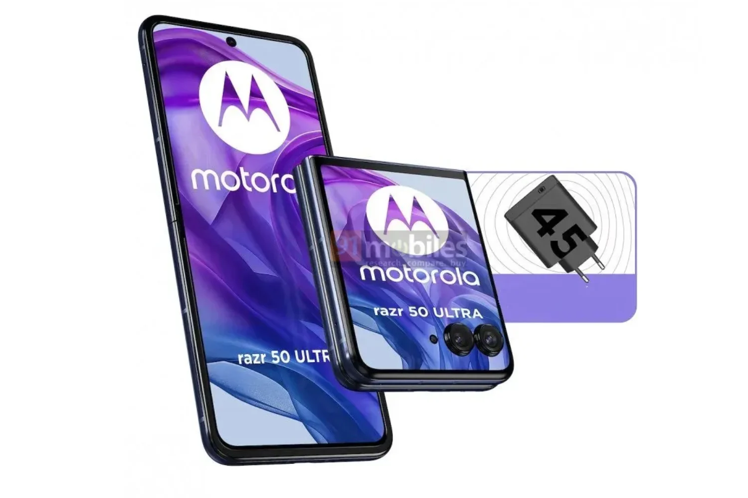 Motorola: ราคาและเอกสารทางเทคนิคสำหรับ Razr 50 และ 50 Ultra