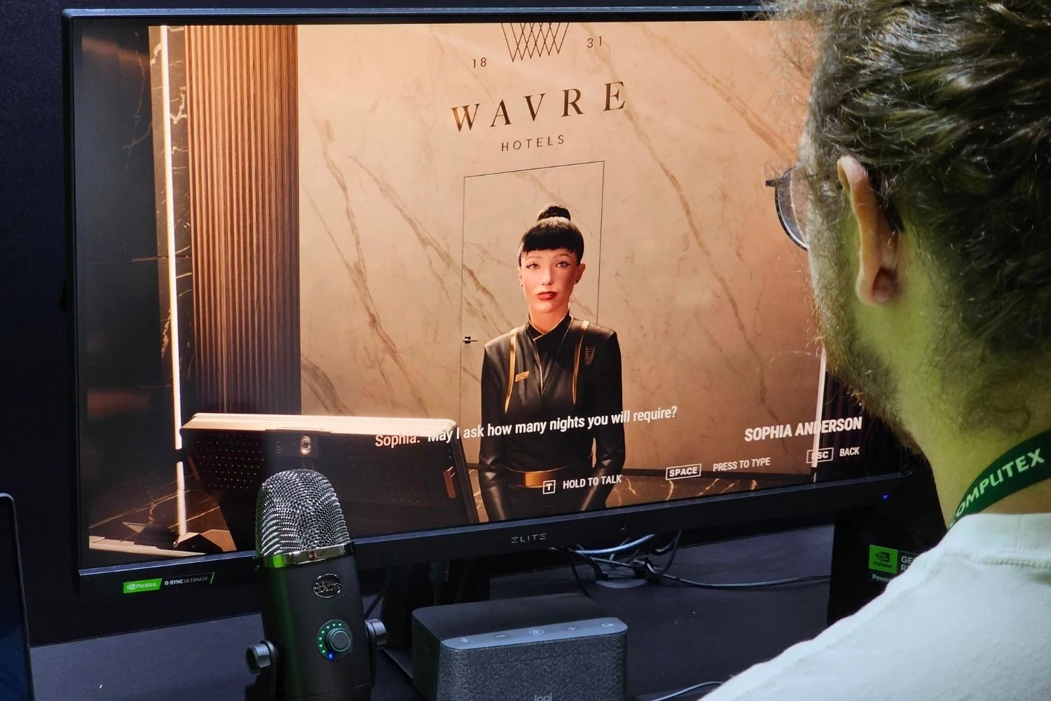 Nvidia 讓我們與 NPC 和 AI 遊戲助理交談：電玩遊戲的未來就在這裡