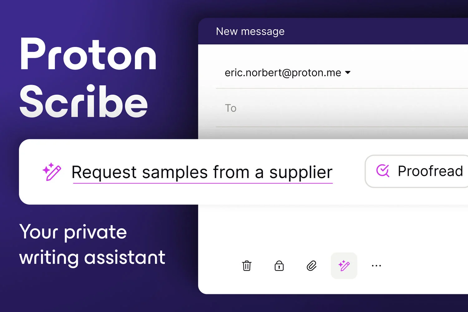 Proton Mail 推出 Scribe，人工智慧可以在不侵犯您隱私的情況下撰寫您的電子郵件