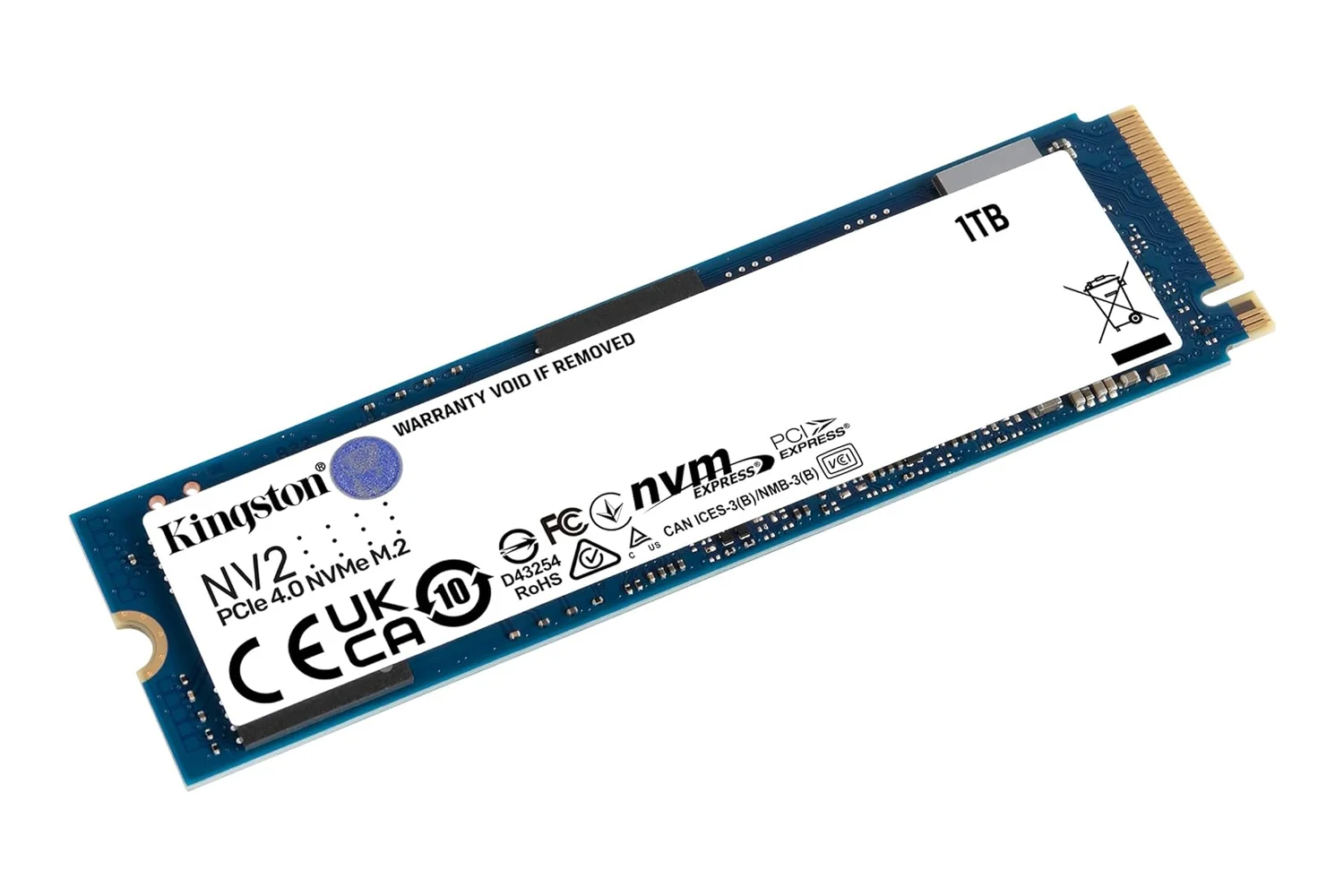 亚马逊大幅降价金士顿 NV2 NVMe 内置 SSD，现在正是利用它的时候