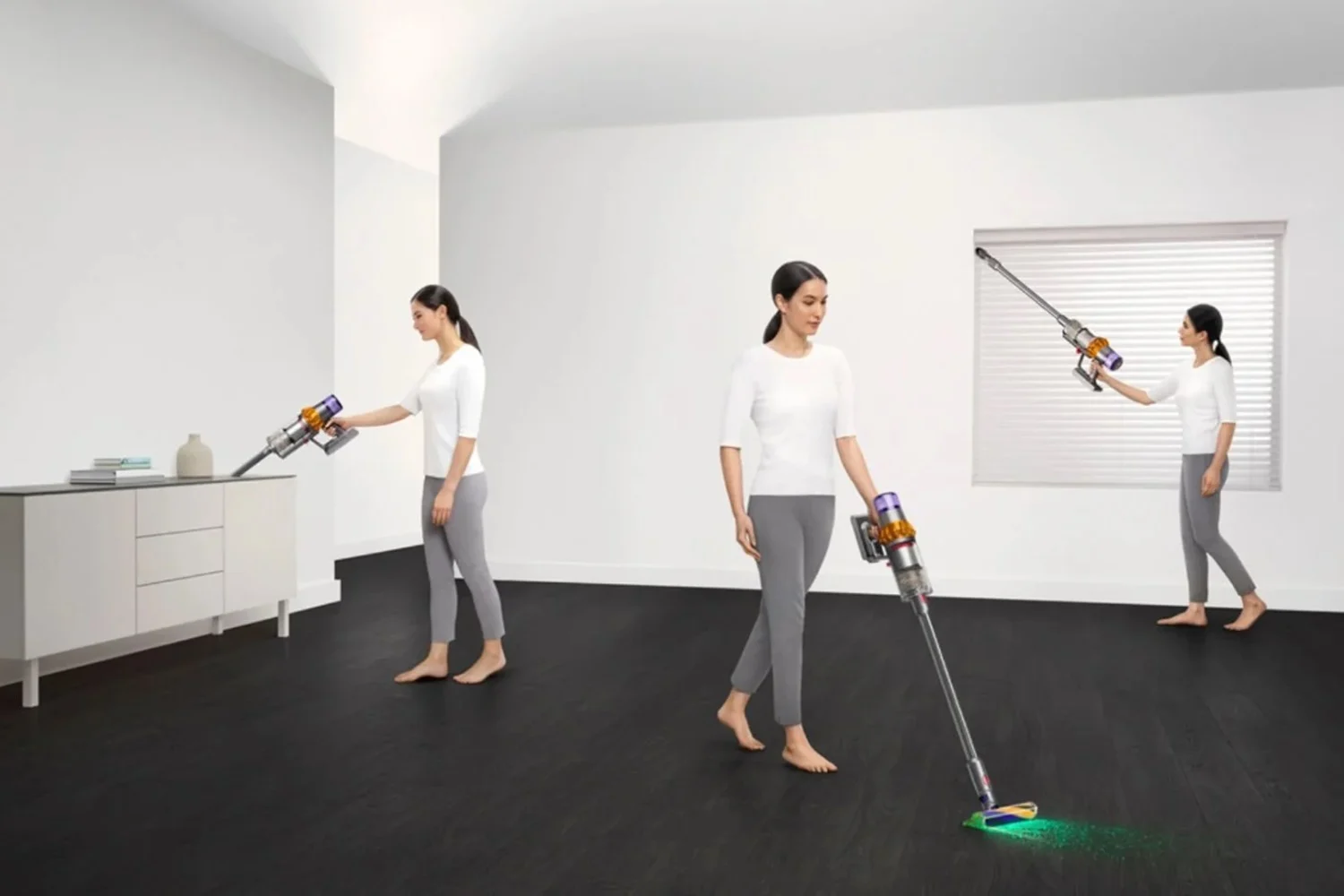 เครื่องดูดฝุ่นแบบแท่งระดับพรีเมียม Dyson V15 มีราคาพิเศษสำหรับ Black Friday (