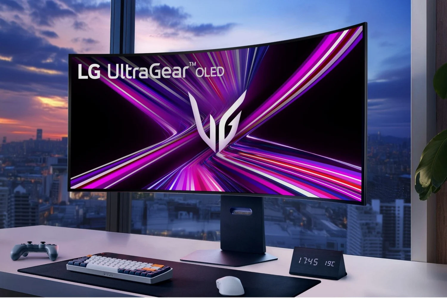 UltraGear 45GX990A：迫不及待，LG推出首款柔性OLED 5K2K游戏屏