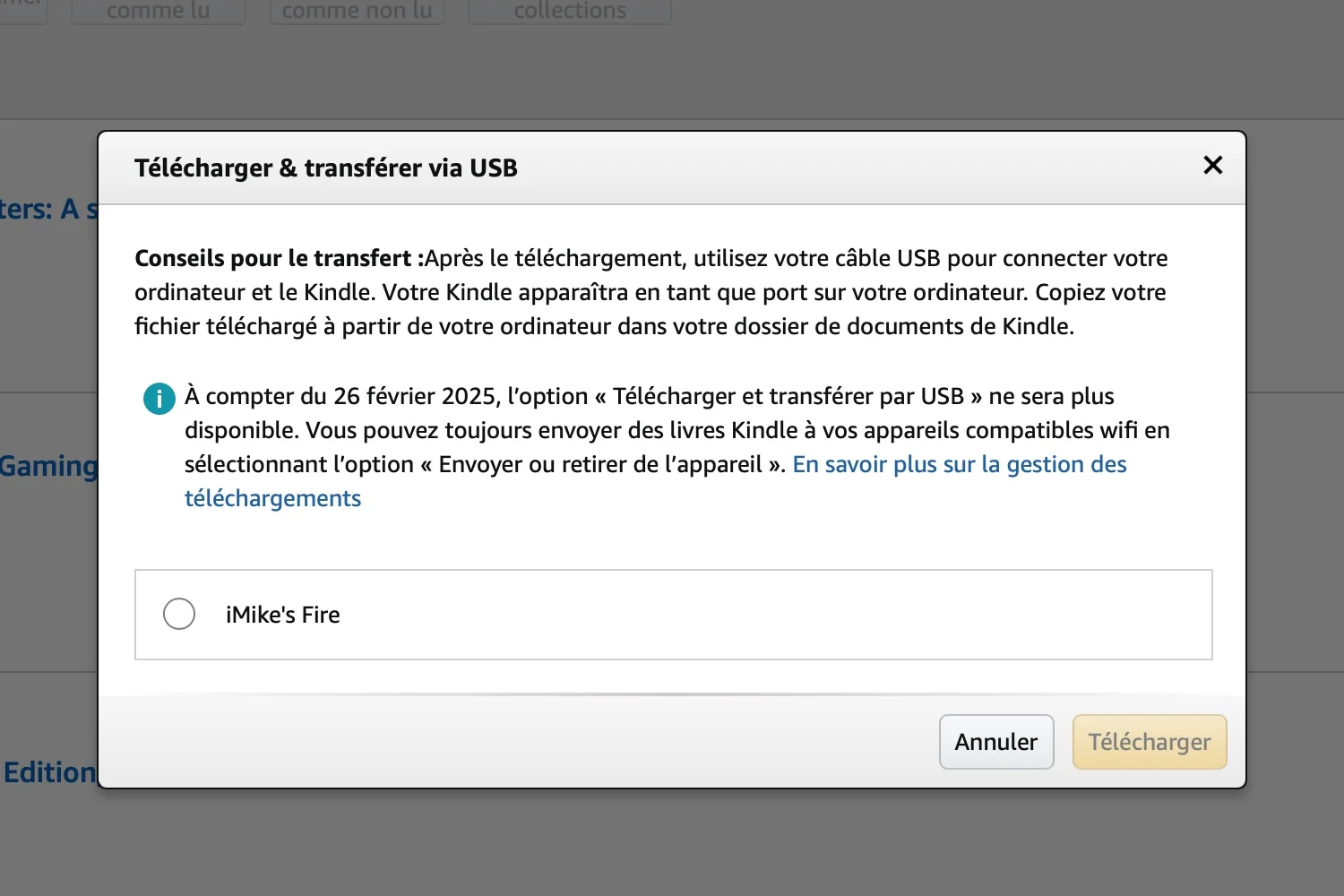 Amazon ล็อคหนังสือ Kindle อีกเล็กน้อยโดยป้องกันไม่ให้ดาวน์โหลดบนพีซี