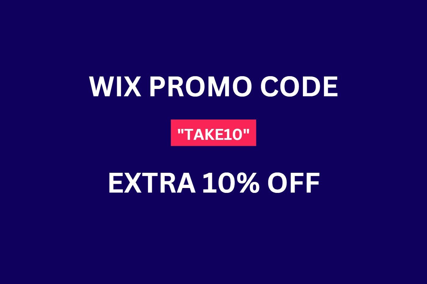 促銷代碼 Wix (2024)：使用此 Wix 優惠券可享額外 10% 的折扣