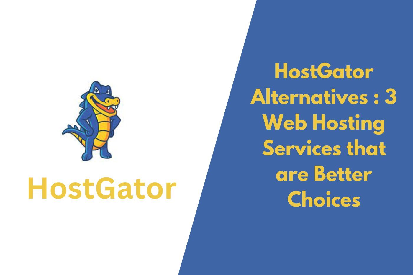 HostGator 替代方案：2024 年需要考慮的 3 種虛擬主機服務