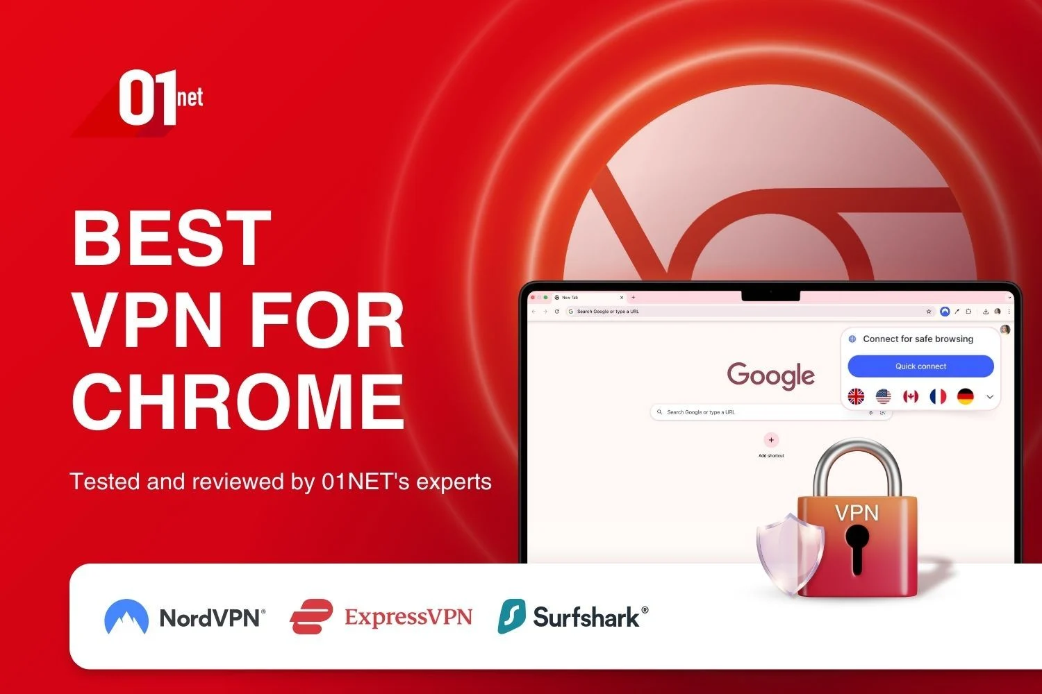 2024 年 Chrome 最佳 VPN：以下是我們排名前 3 的 Chrome VPN 擴展