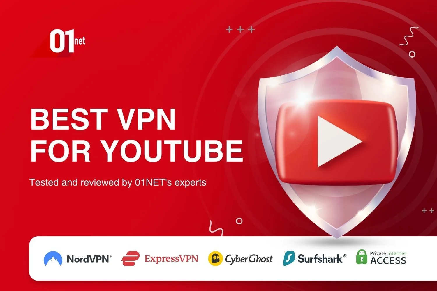 适用于 YouTube 的最佳 VPN：轻松解锁 YouTube 视频！